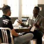 Mentor Mentee - Photo of Men Having Conversation