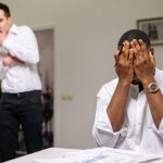 Teamwork Concept - Man in White Dress Shirt Covering His Face