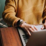 Career - person using laptop computer