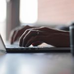 Networking Work - person using laptop