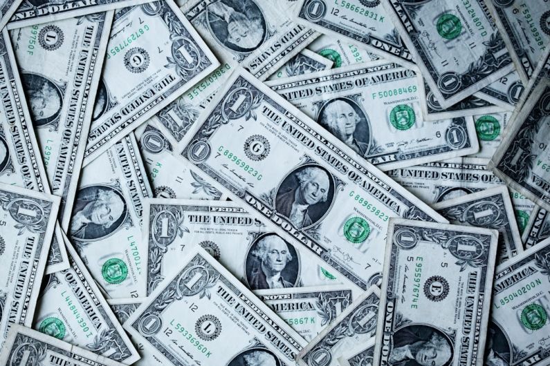 Financial Stability - 1 U.S.A dollar banknotes
